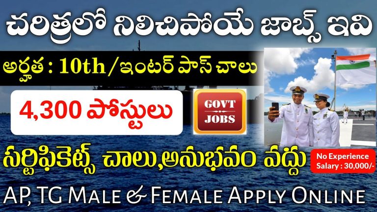 Indian Navy Recruitment Mr Ssr For Agniveer Posts Apply